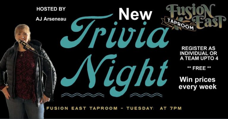 Every Tuesday 7-9pm. Register your team (1-4) for free and win prizes ...